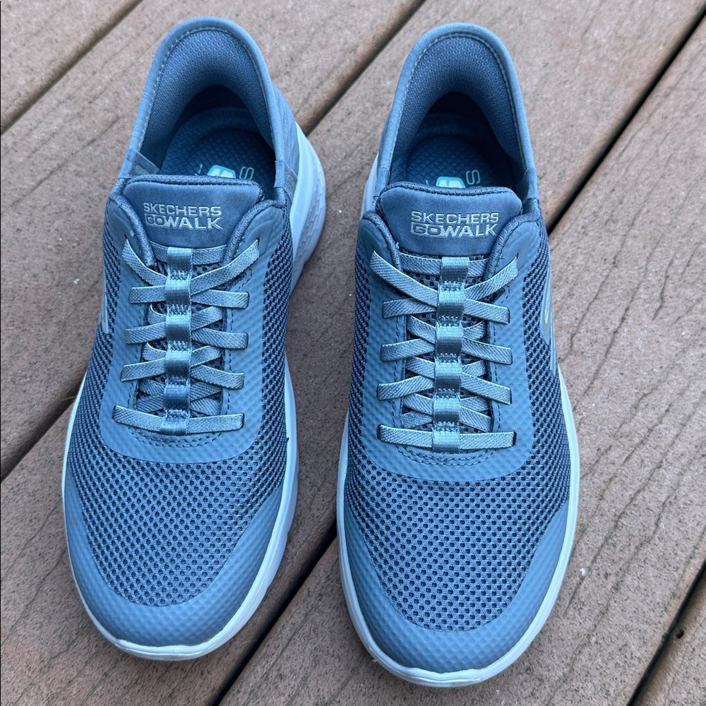 Skechers Go Walk Mesh Sneakers in Blue